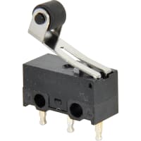 ZF Electronics Switch, Snap Action, SPDT, NO/NC, Lever Actuator, Gold Plated Contact, 50mA, 30VDC, PCB