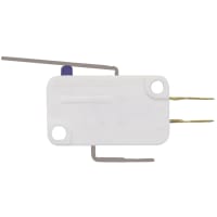 ZF Electronics Switch, Snap Action, SPDT, NO/NC, Lever (SR) Actuator, 0.1A, 250VAC, .187 Straight QC