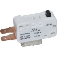 ZF Electronics Switch, Button, 16 A, 250 V, Thermoplastic Polyester (PBT), Miniature, UL94V-O