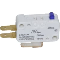 ZF Electronics Switch, Miniature, 3 Amps