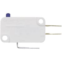 ZF Electronics Switch, Snap Action, 15 g, 3 A, 125/250 VAC, General Purpose Phenolic, UL94HB