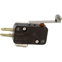 ZF Electronics Switch, Auxiliary Cold-Rolled Steel, 10 A, 125/250 VAC, Miniature Snap-Action