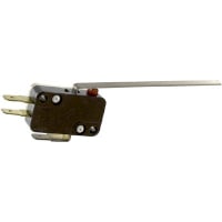 ZF Electronics Switch, Snap Action, 2.932 Inch Lever Actuator, 10A, 125/250VAC, QC Terminals