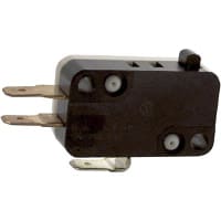 ZF Electronics Switch, Snap Action, 400 g, 15 A, 125/250 VAC, General Purpose Phenolic, UL94HB