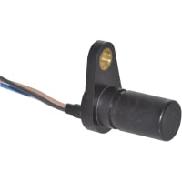 ZF Electronics Sensor, Gear Tooth Speed, Flange Mount, IP67, 20 AWG X 1M Wire Leads, 5-24VDC