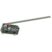 ZF Electronics Switch, Snap Action, SPST, NC, IP67, Lever Actuator, Silver Alloy, 6A, 250VAC, Solder