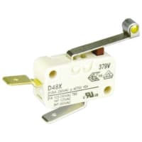 ZF Electronics SPST-NC Roller Lever Microswitch, 21 A @ 250 V ac