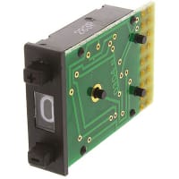 ZF Electronics Switch, Thumbwheel, BCD, 0-9 Read Out, 0.1A, 50VAC, Panel Mount, Snap-In, Card Edge