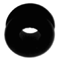 Abbatron / HH Smith Grommet; Round 5/8; OD 1-1/8; Mount Hole 7/8; Buna-S Synthetic Rubber; Black