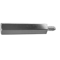 Abbatron / HH Smith Standoff, Hex, Male-Female, Thread 6-32, Length 0.5", OD 0.25", Brass