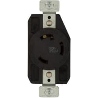 Arrow Hart Ultra-grip industrial receptacle, 30A 250V, 2 pole 3 wire grounding, #16-12AWG