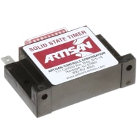 Artisan Controls Time Delay Relay, Solid State, 120 VAC, 4 V, DIP Switch, EPC Series