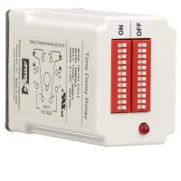 Artisan Controls Relay 12 A 115 VAC DPDT UL Listed CSA Certified On&frasl Off Repeat Cycle