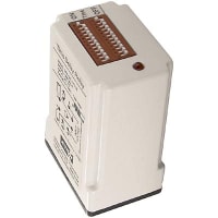 Artisan Controls Timer, 30 mA, 24 VDC, 120 VAC, 0.1 Sec - 1024 Hrs, DPDT, , Octal Plug-In, , , 