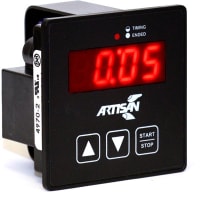 Artisan Controls Controller;Interval Count Down Timer;SPDT;20A;230VAC; Bracket Mount