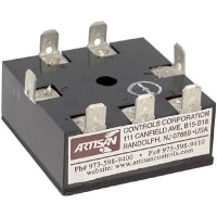 Artisan Controls Timer, Solid State, 5/10 A, 115 VAC, 2 to 600 Sec., UL Listed, CSA Certified