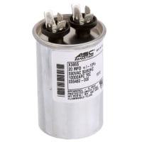 ASC Capacitors Capacitor, Metallized Polypropylene, 20, 330 VAC, +/-10%, Quick Disconnect