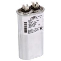 ASC Capacitors Capacitor, Metallized Polypropylene, 12.5 uF, 370 VAC, +/-10%, Lug, -40 C