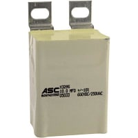 ASC Capacitors Capacitor;Polypro Metallized;Cap 10 uF;Tol 10%;Vol-Rtg 600 VDC;IGBT Mountable