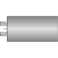 ASC Capacitors Capacitor, Polypro Metallized, Cap 45uF, Tol 10%, Vol-Rtg 400VAC, Snap-In, HID Light