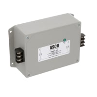 ASCO Power Technologies Noise Filter, AC, 1 Ph, 120VAC, Curr 15A, Flange Mount, 2.35"Hx4.75"Wx7.75"L