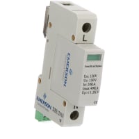 ASCO Power Technologies Surge Protection Devices, DRS Type 2, DIN Rail, 1 Phase, 20kA, Sup-V 120V, Screw Term