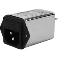 Astrodyne TDI Filtered Power Entry Module with Fuse Holder, General Purpose, 1A, 081 Series