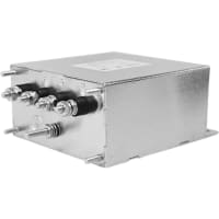 Astrodyne TDI Economical Section Filter, 3 Phase, 60A, Delta, Low Profile, Flange, 3B Series