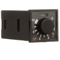 ATC Diversified Electronics Time Delay Relay, Multi Function, Wire, 1 Sec -10 hours, 2NO/2NC, DPDT, 24VAC/DC