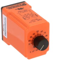 ATC Diversified Electronics Time Delay Relay, Off-Delay, DPDT, 10A, @250VAC, 24VDC, 211VA@120VAC, TDT Series