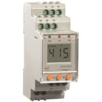 ATC Diversified Electronics Phase Monitor, Analog, Din Rail Mount, 35MM, 280-600VAC, 5A, 250VAC