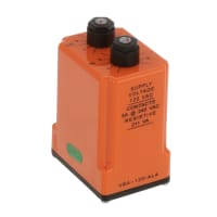 ATC Diversified Electronics Votlage Monitoring Relay, 120VAC, DPDT, 5A, Locknut, 8-Pin Octal, VBA Series