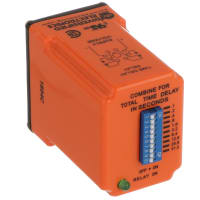 ATC Diversified Electronics Relay, E-Mech, Timing, On Delay, Cur-Rtg 10A, Ctrl-V 120AC/DC, 0.1-102 sec