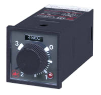 ATC Diversified Electronics Adjustable Time Delay Relay, Plug-In, 0.3/3 Sec./Min./Hr., 240V AC, ON-Delay