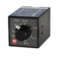 ATC Diversified Electronics Plug-In Multi-Range Timer, Interval, 1/10/100 Sec., 120V AC, 50/60Hz, Standard