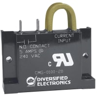 ATC Diversified Electronics AC Self-Powered Go/No-Go Current Monitor/Relay, 24A