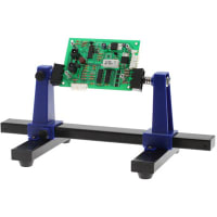 Aven Adjustable Circuit Board Holder, ESD Safe, 12 x 6 x 5 inches, PCB 360 Rotation