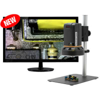 Aven Cyclops HDMI Digital Microscope, Stand, Remote, & HDMI Cable, 4x Objective lens