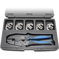 Aven CRIMPING TOOL, SET CONSISTING OF 5 DIES & FRAME IN PROTECTIVE CASE