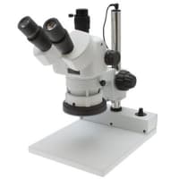 Aven ESD Safe SPZV-50E True Trinocular Stereo Zoom Microscope on Stand PLED ESD Safe