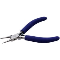 Aven Pliers Round Nose, 5in, Smooth Jaws