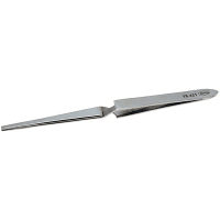 Aven Tweezers Self Locking 6-1/2in, Wide Tip