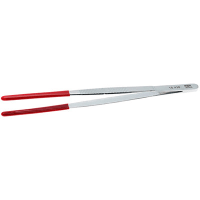 Aven Tweezers w Coated Tips 8in