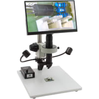 Aven Digital Microscope, 360 Viewer, Mighty Cam Eidos Post Stand [13.3x - 94.4x]