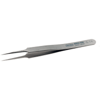 Aven Tweezers Pattern Titanium, Pattern 5, Accutek