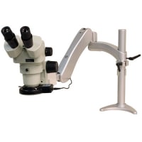 Aven SPZ-50 Stereo Zoom Microscope on Stand LW & LED Ring Light