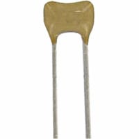 AVX Capacitor Ceramic, Radial .10uF, 50V, 10%, X7R