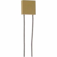 AVX Capacitor, 1000000 pF, 50 WVDC, +/- 10, Radial Leaded, -55 C, 125 C, 0.09 in.