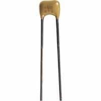 AVX Capacitor Ceramic, Radial .010uF, 100V, 10%, X7R