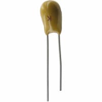 AVX Capacitor, Tantalum, 6.8 uF, 35 V @ 85 C, 46 V @ 85 C, +/- 10, F, Radial Leaded